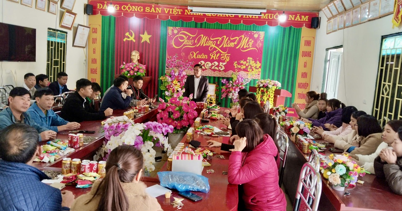 LỄ KHAI XUÂN TẠI TRƯỜNG PTDTBT TH VÀ THCS MƯỜNG LUÂN